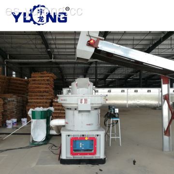 Máquina de fabricación de pellets YULONG XGJ560 para la India